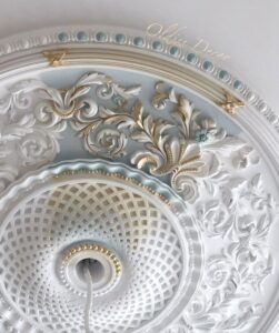Образец декорирования лепнины_ Our sample for decorating gypsum